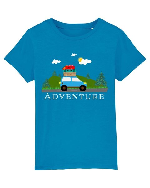 Tricou maneca scurta copii mini creator aventura